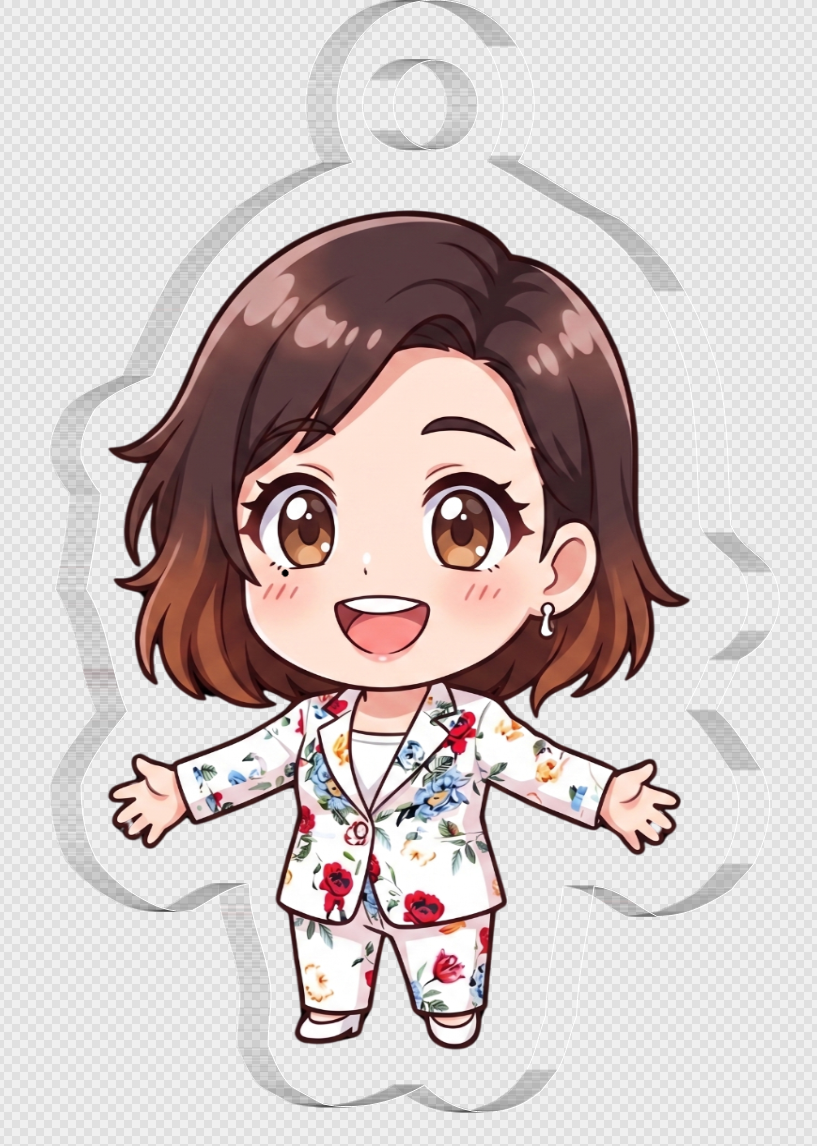 アクリルキーホルダー 葉月みなみ