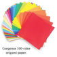 Ehime Shiko Origami Paper 100 Sheets 5.9 inches (15 cm) Square 2 Pack Set