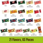 KitKat: Variety Party Box 63 pieces (21 flavors * 3)